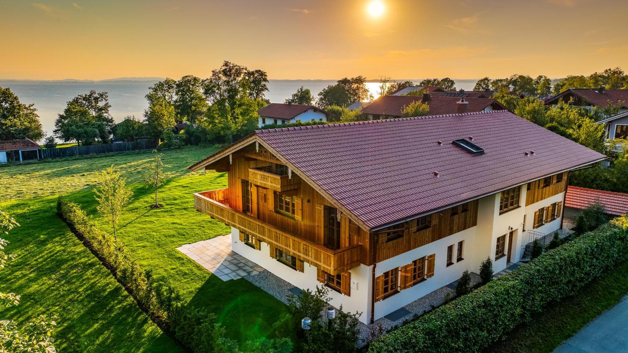 Graf Chiemo Suites - Direkt Am Chiemsee Mit Separatem Seezugang Chieming Ngoại thất bức ảnh
