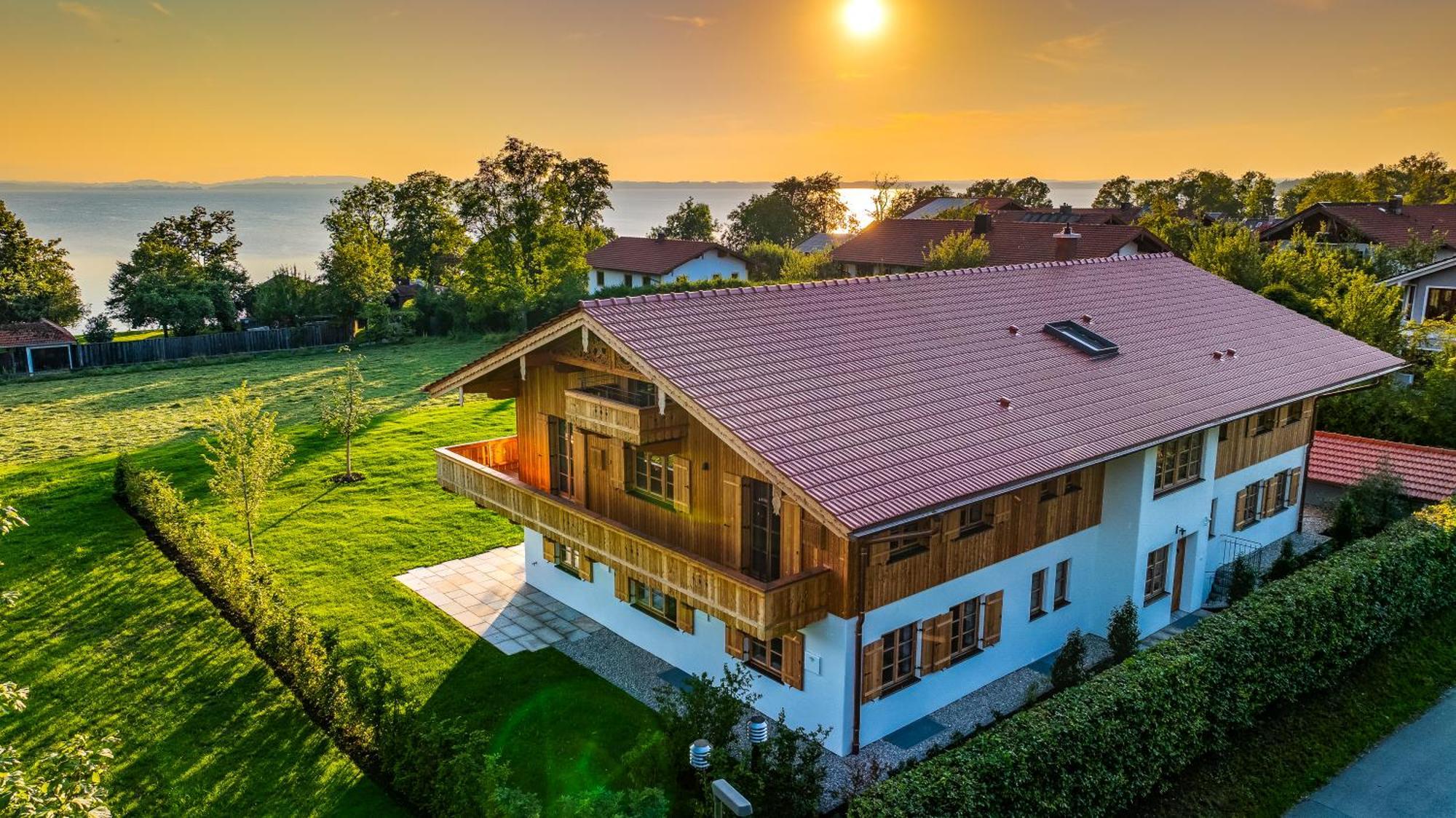 Graf Chiemo Suites - Direkt Am Chiemsee Mit Separatem Seezugang Chieming Ngoại thất bức ảnh
